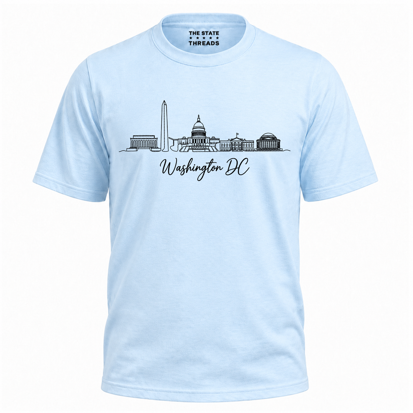 Washington DC Skyline Line Art Shirt