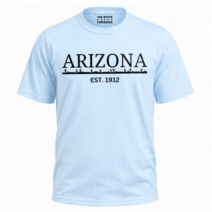 Arizona Est 1912 Cactus Horizon Desert Shirt