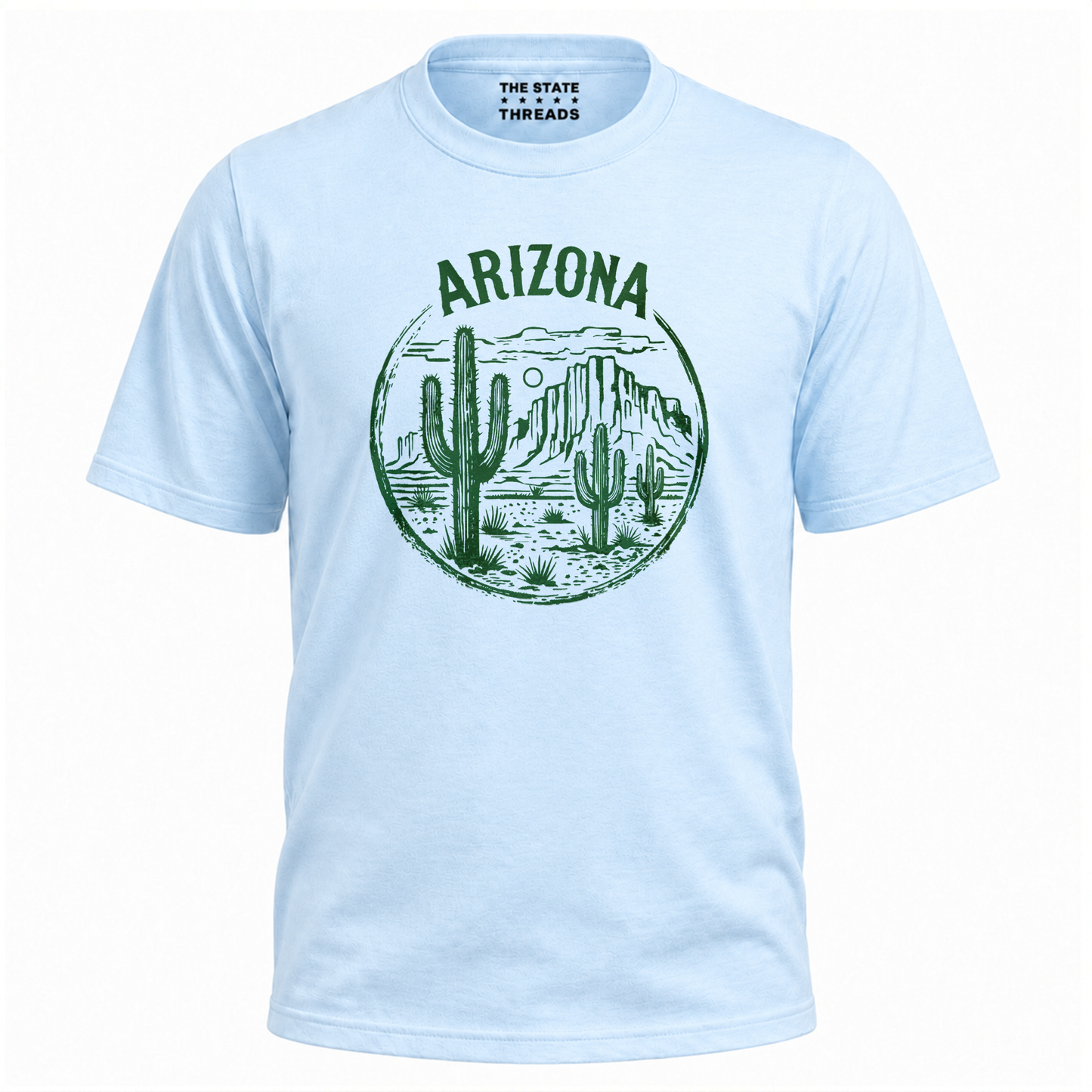 Arizona Desert Cactus Mesa Landscape Vintage Shirt