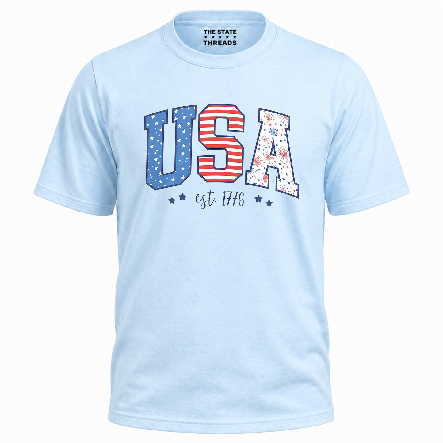 America Stars Stripes USA Est 1776 Shirt