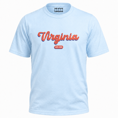 Virginia Vintage Style Retro State Pride Shirt