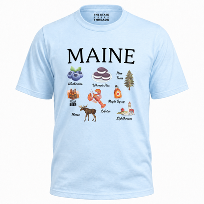 Maine Icons State Pride Shirt