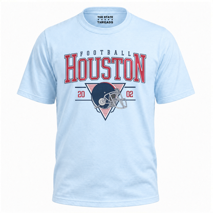 Houston Football Vintage Helmet Gameday Shirt