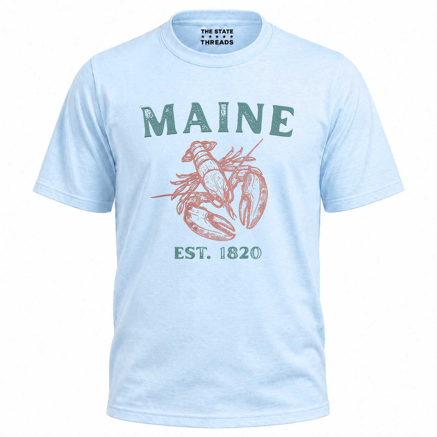 Maine Lobster Est 1820 Coastal Heritage Shirt