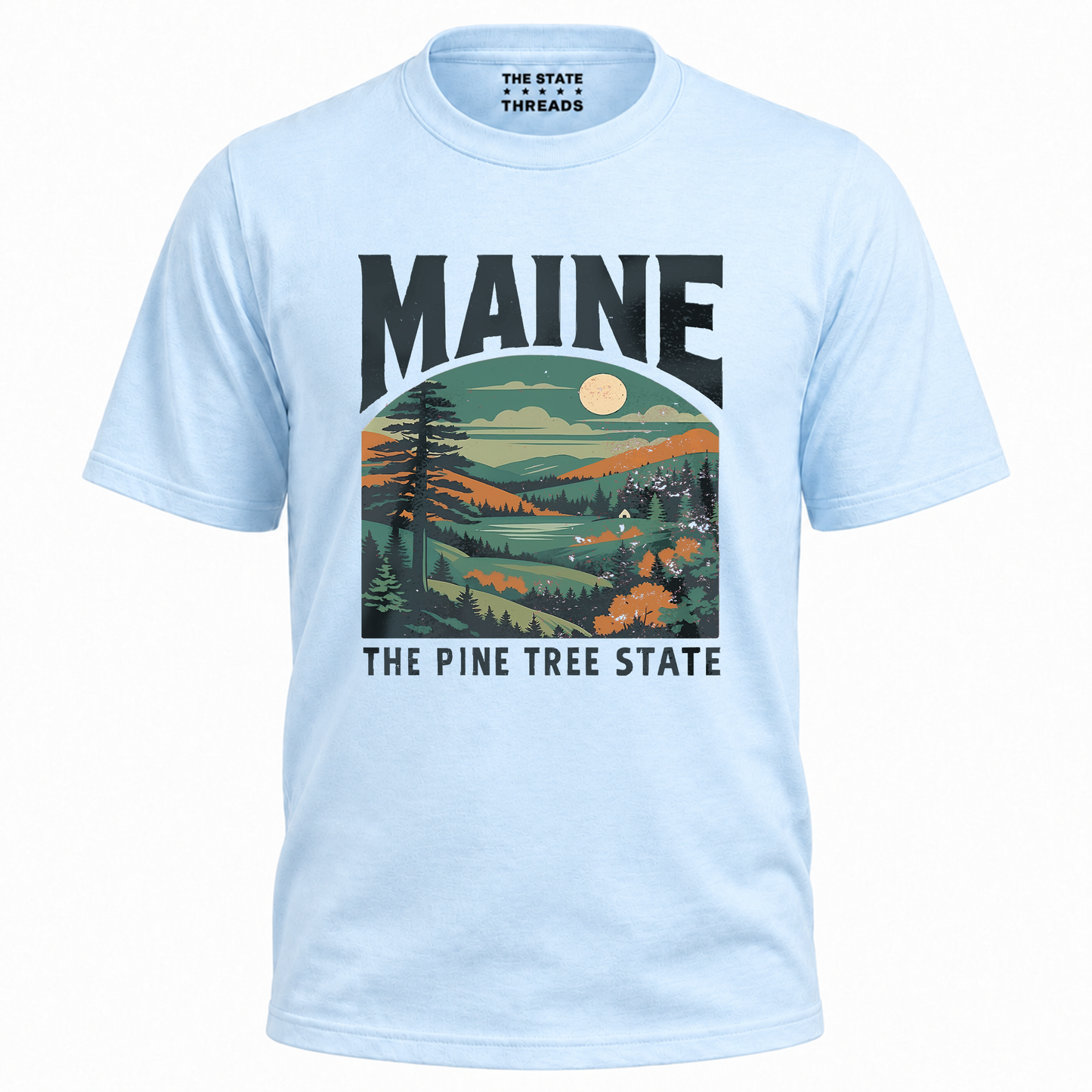 Maine Pine Tree State Vintage Nature Shirt