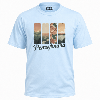 Pennsylvania Nature Scenic Landscape State Pride Shirt