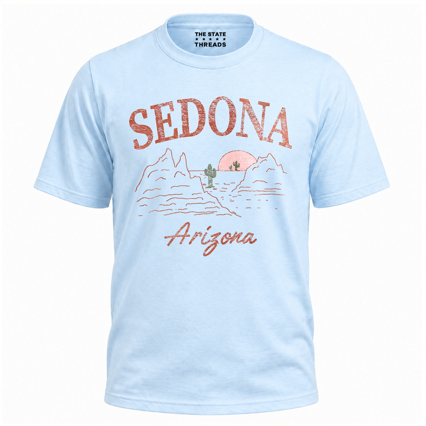 Sedona Arizona Red Rock Desert Sunset Vintage Shirt