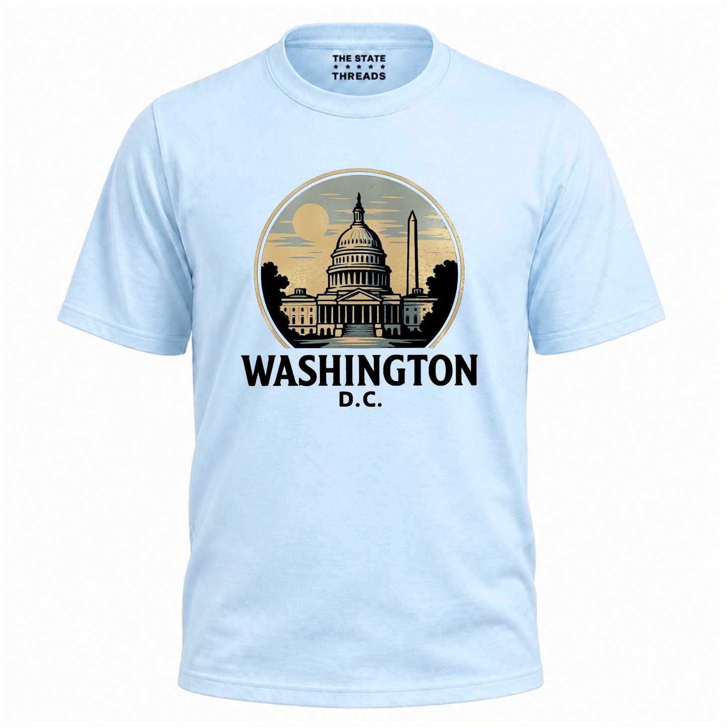 Washington DC Retro Capitol Building Monument Shirt