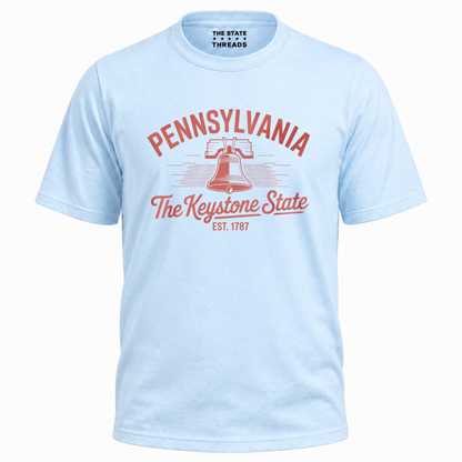 Pennsylvania Liberty Bell Keystone State Est 1787 Shirt