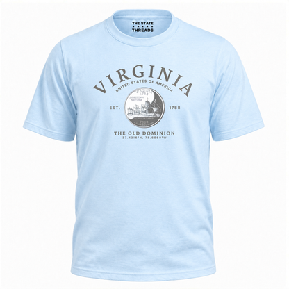 Virginia State Quarter Old Dominion Pride Shirt