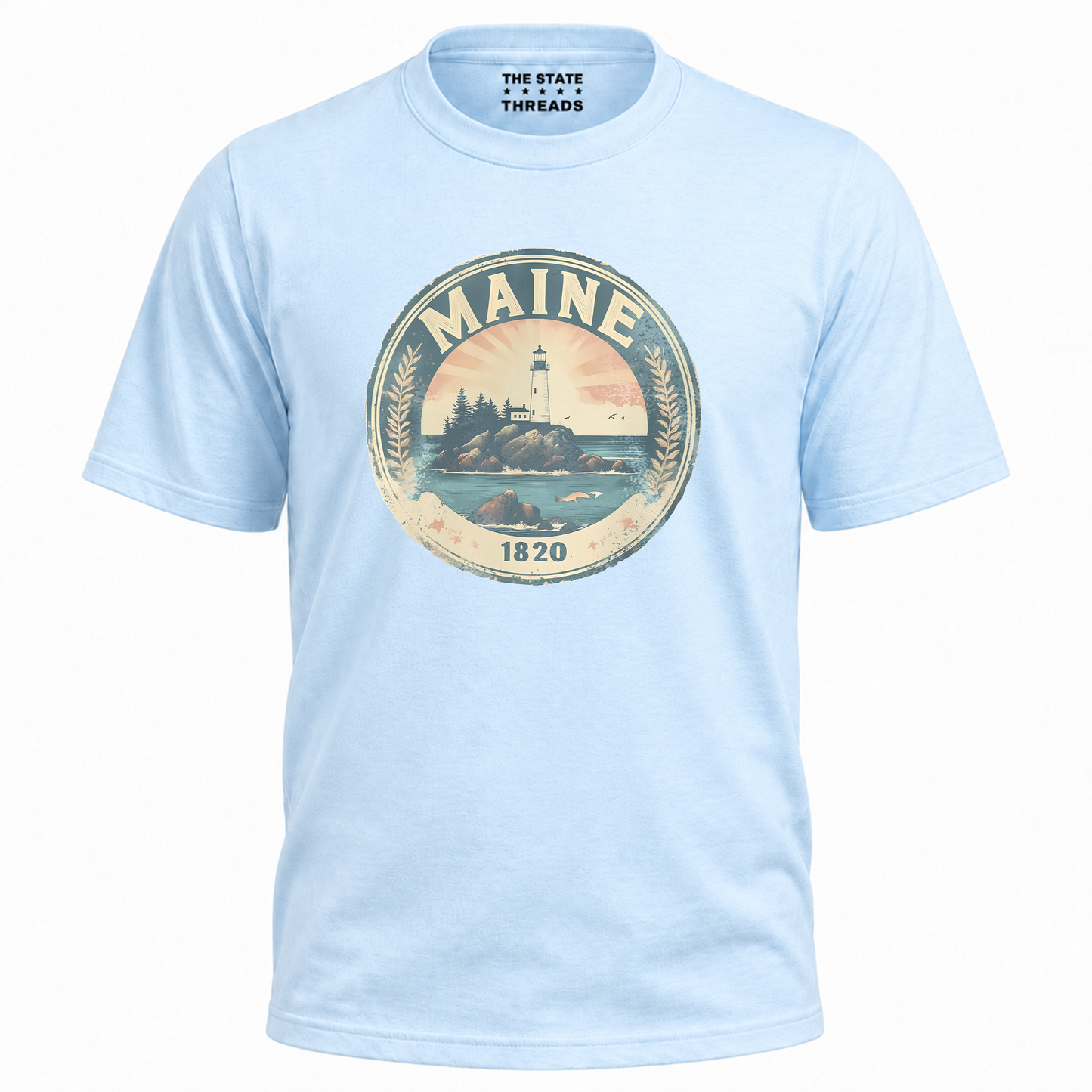 Maine Lighthouse Vintage Coastal Heritage Shirt