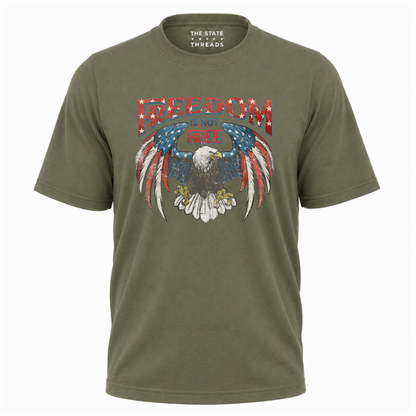 America Freedom Is Not Free Patriotic Eagle Shirt