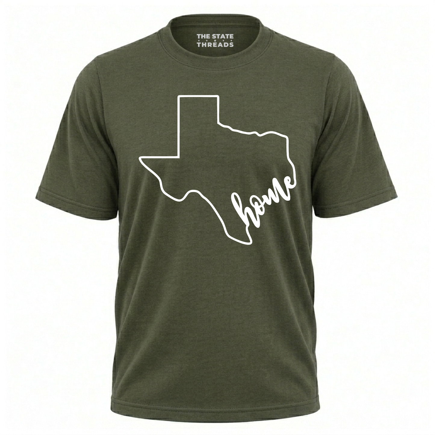 Texas Home State Outline Minimalist Shirt