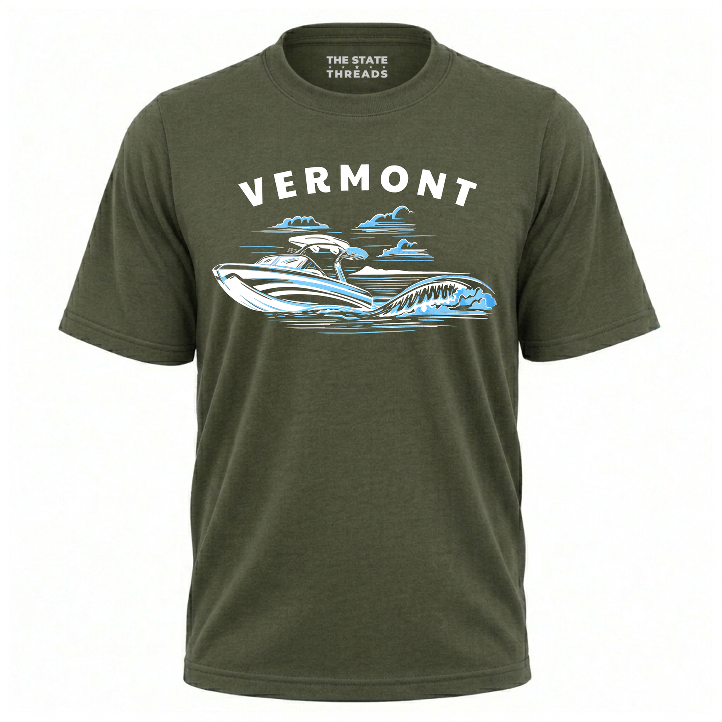 Vermont Wakeboard Boat Lake Life Shirt
