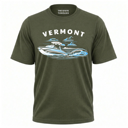 Vermont Wakeboard Boat Lake Life Shirt