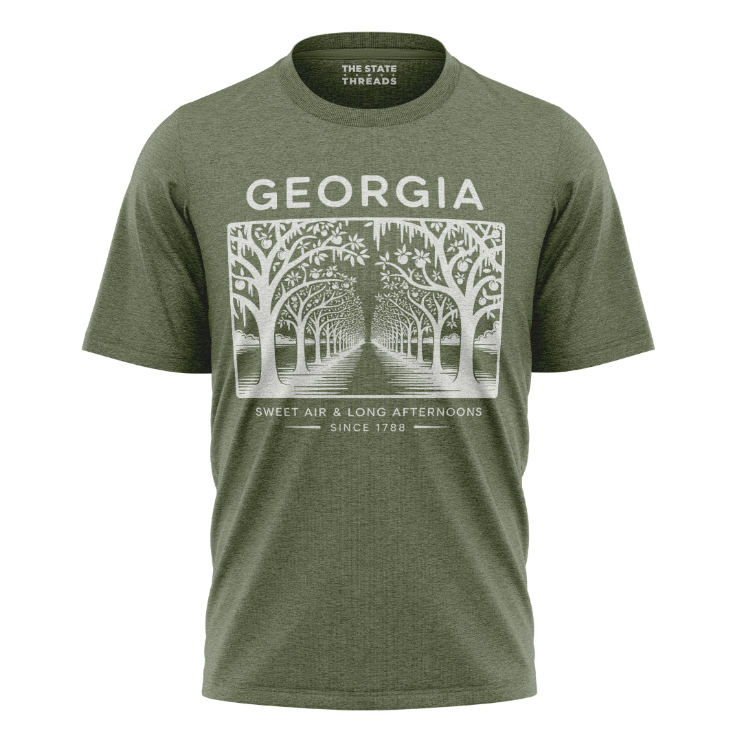 Georgia Sweet Air Long Afternoons Southern Heritage Shirt