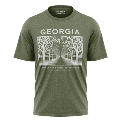 Georgia Sweet Air Long Afternoons Southern Heritage Shirt