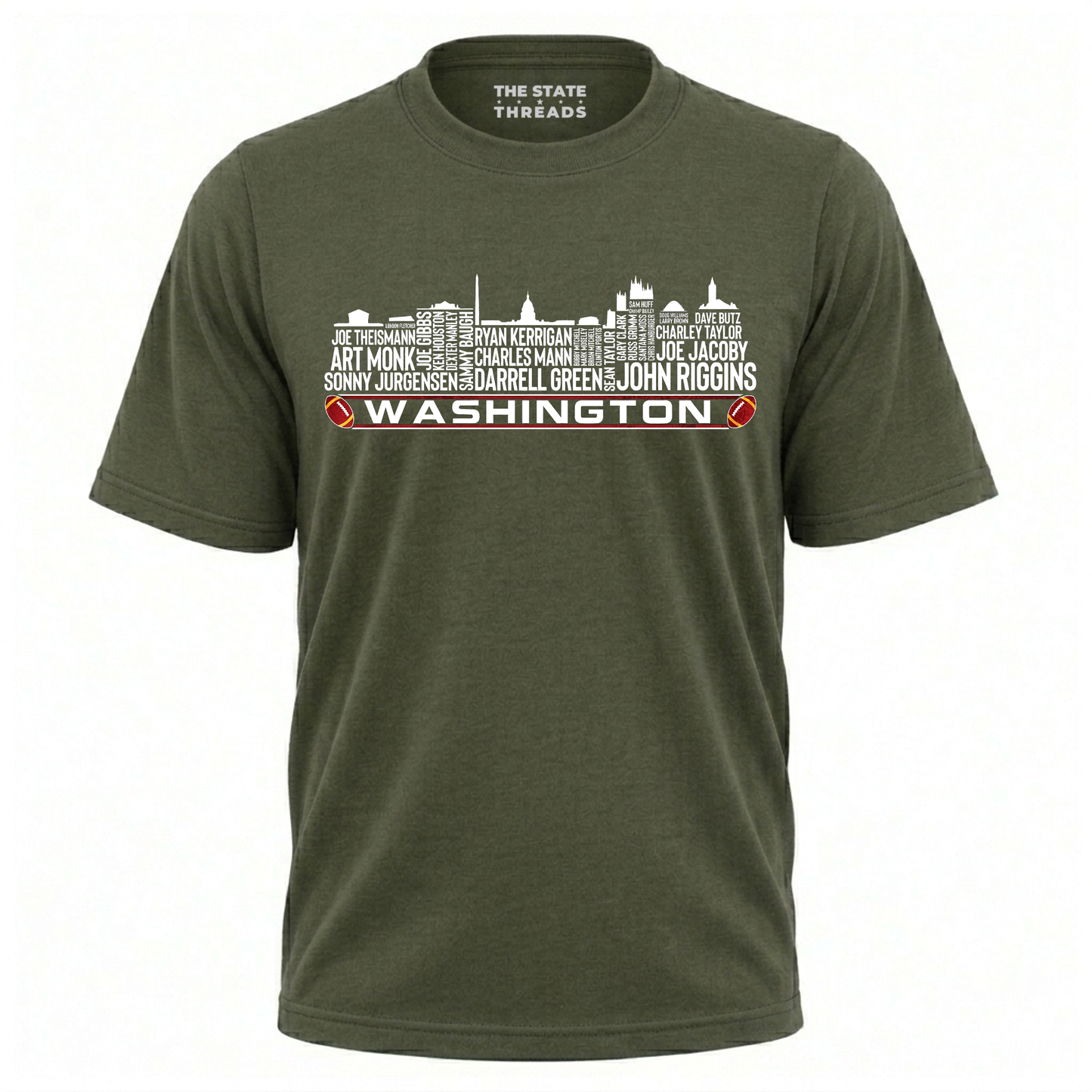 Washington DC Football Team Legends Skyline Shirt