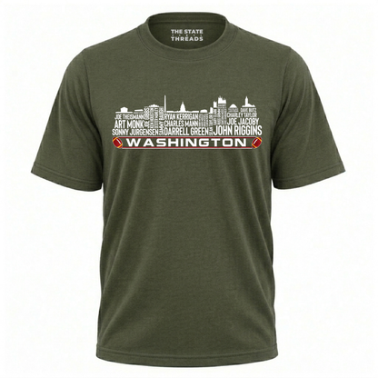 Washington DC Football Team Legends Skyline Shirt
