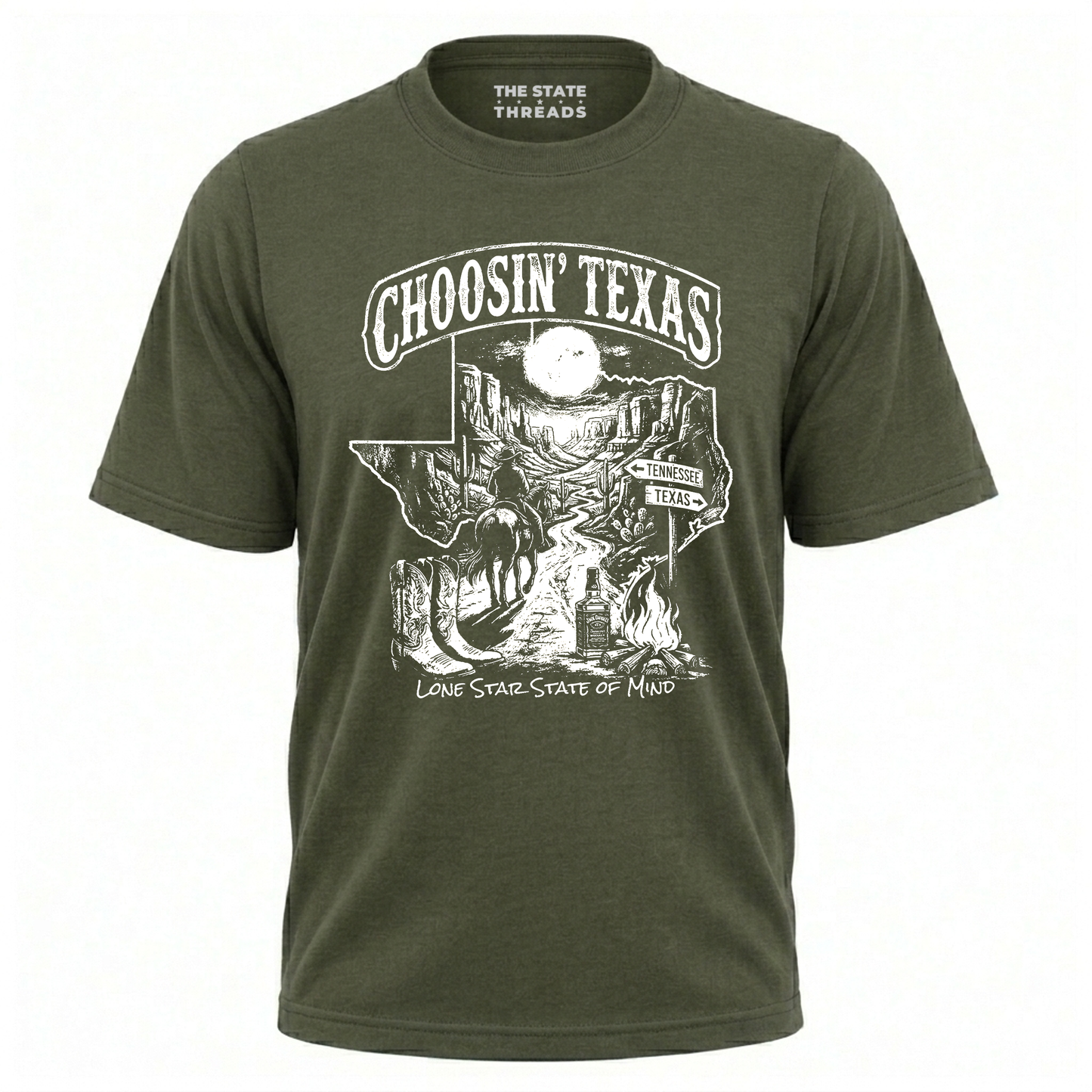 Choosin' Texas Lone Star State Western Shirt