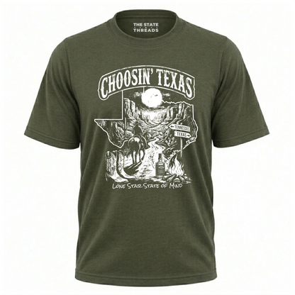 Choosin' Texas Lone Star State Western Shirt