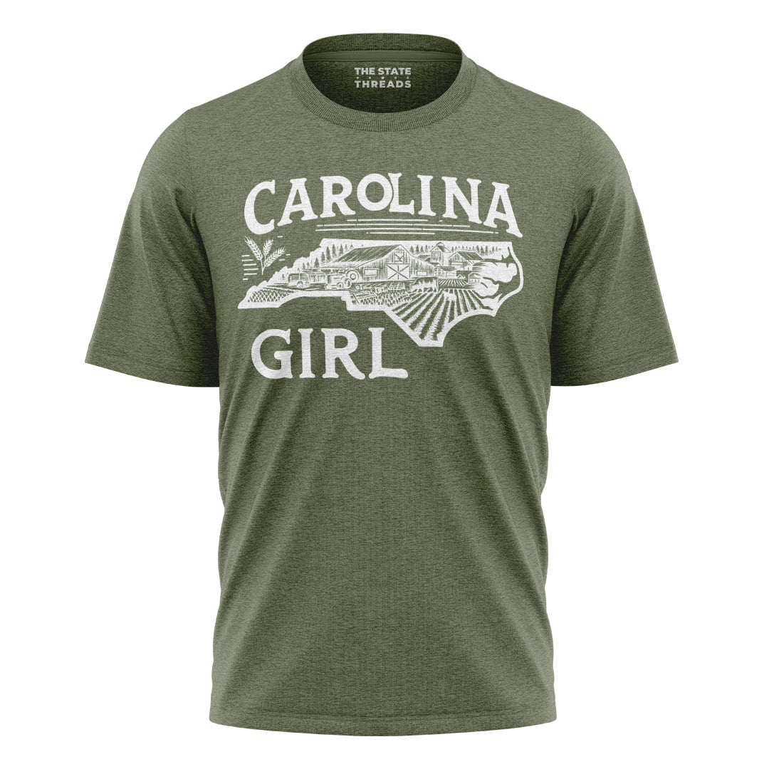 Carolina Girl North Carolina Farm Country Western Shirt