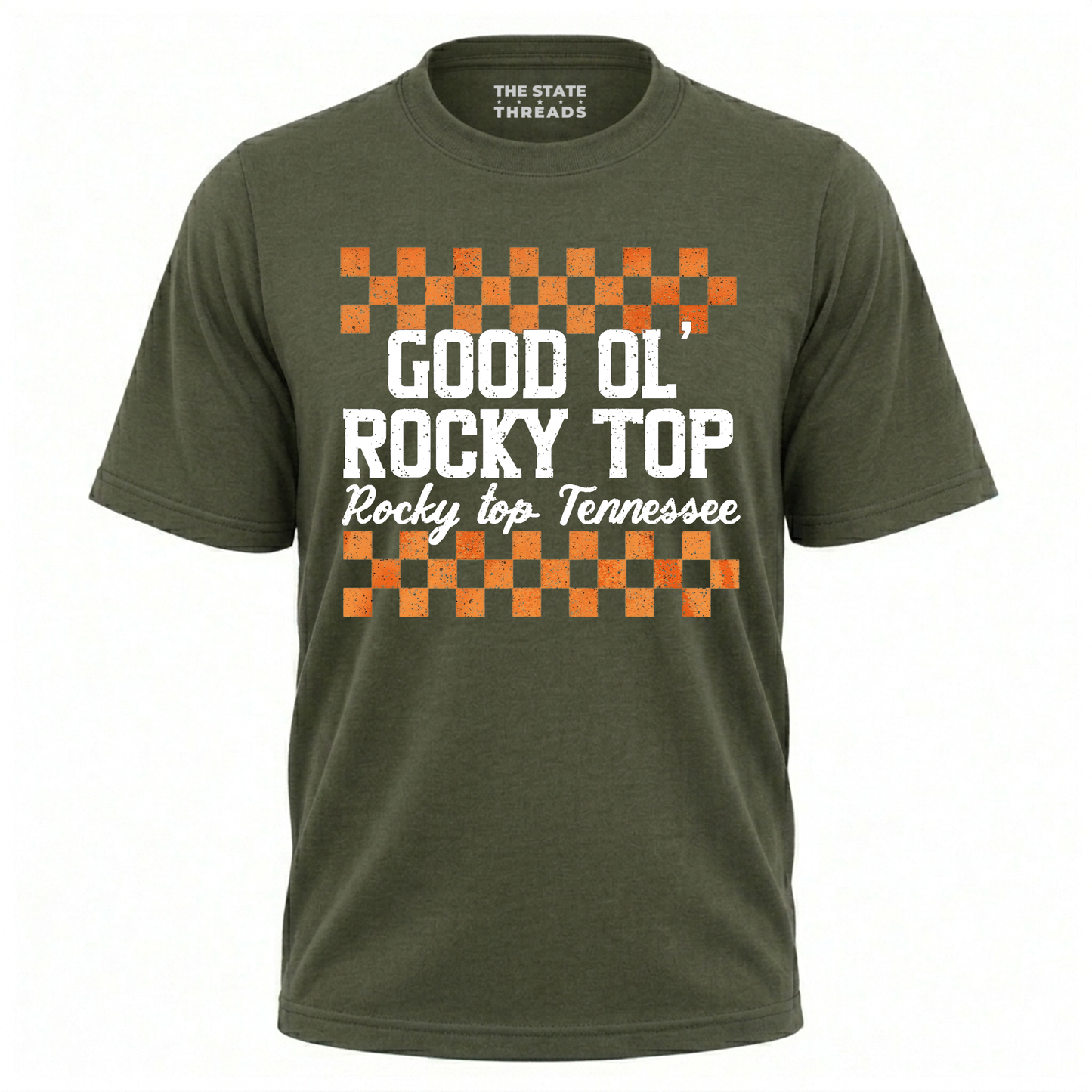 Tennessee Good Ol' Rocky Top Checkerboard Shirt