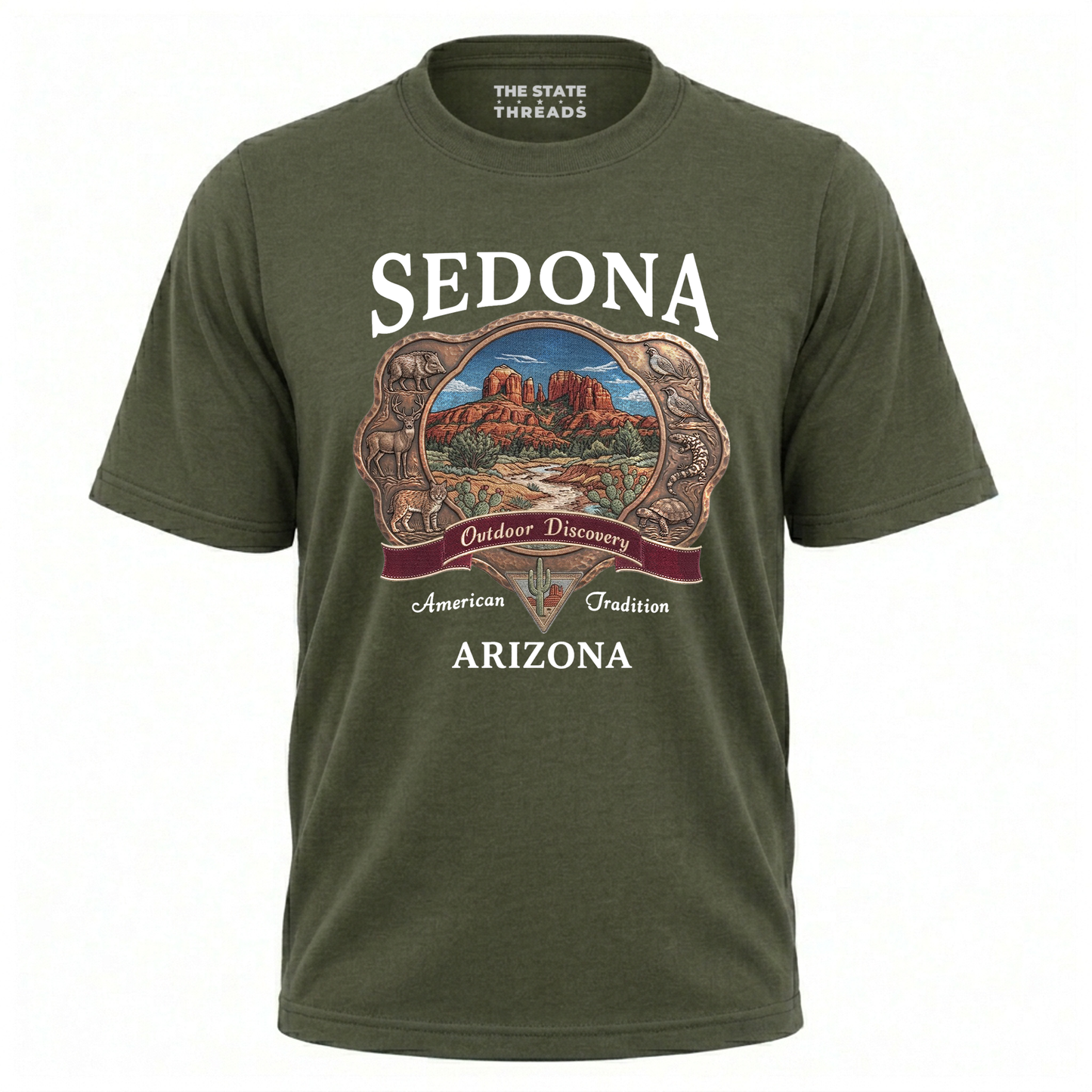 Arizona Sedona Outdoor Discovery Red Rock Canyon Shirt