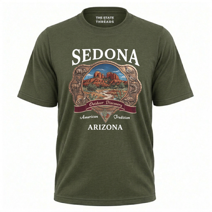 Arizona Sedona Outdoor Discovery Red Rock Canyon Shirt