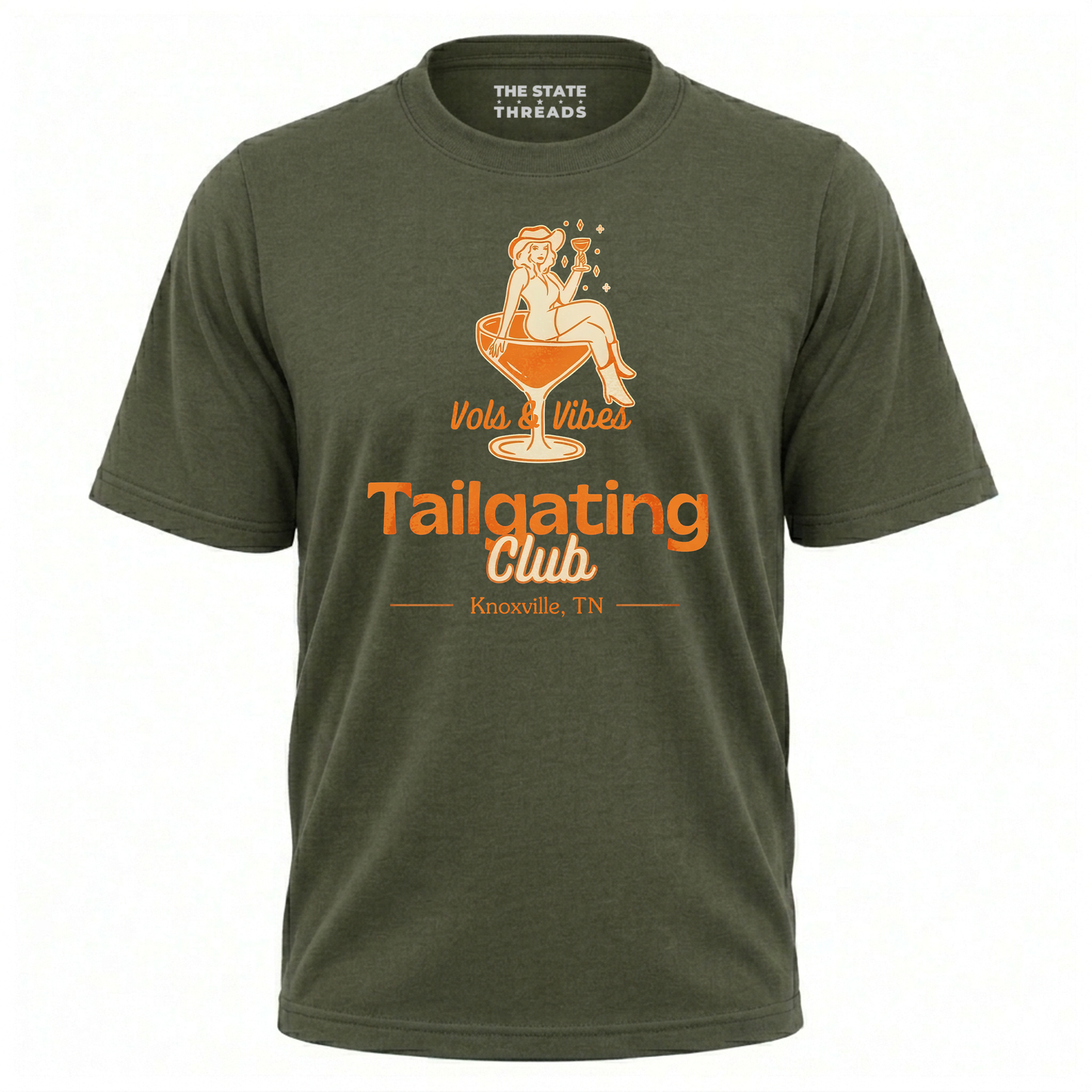 Knoxville Tennessee Tailgating Club Retro Cowgirl Shirt