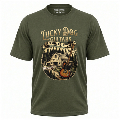 Tennessee Lucky Dog Guitars Vintage Country Barn Shirt