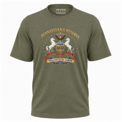 Pennsylvania Reserve Volunteer Corps State Crest Shirt