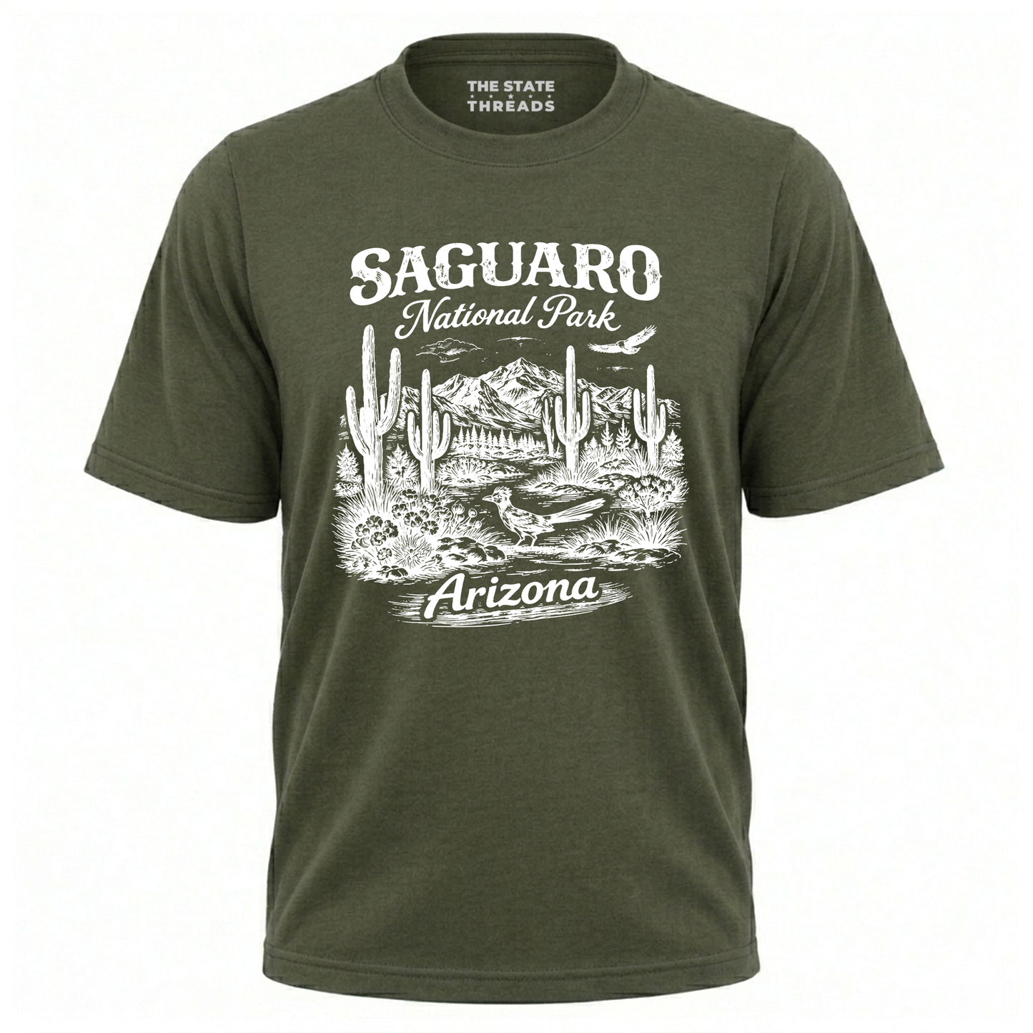 Arizona Saguaro National Park Vintage Cactus Shirt