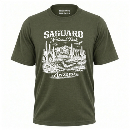 Arizona Saguaro National Park Vintage Cactus Shirt