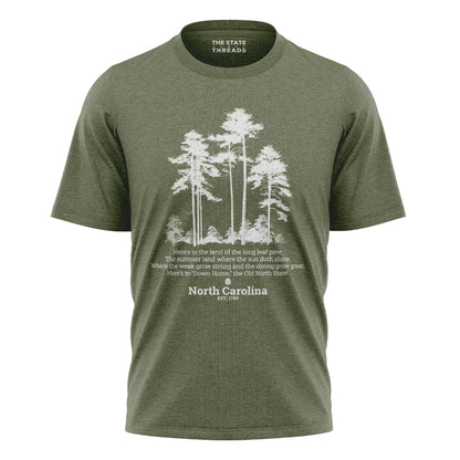 North Carolina Long Leaf Pine Old North State Shirt