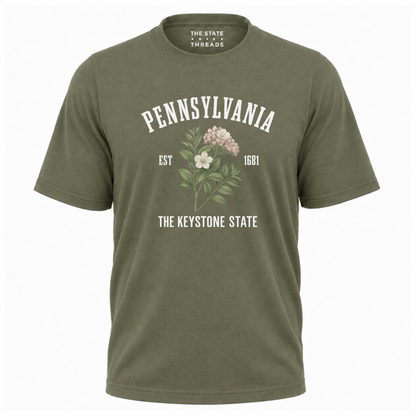 Pennsylvania Mountain Laurel State Pride Shirt