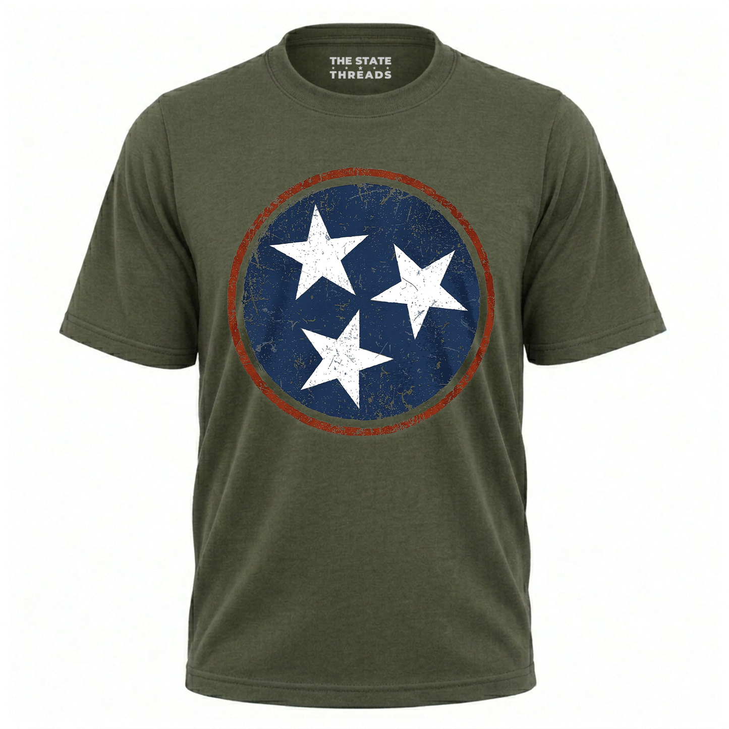 Tennessee Tri-Star Flag Vintage Shirt