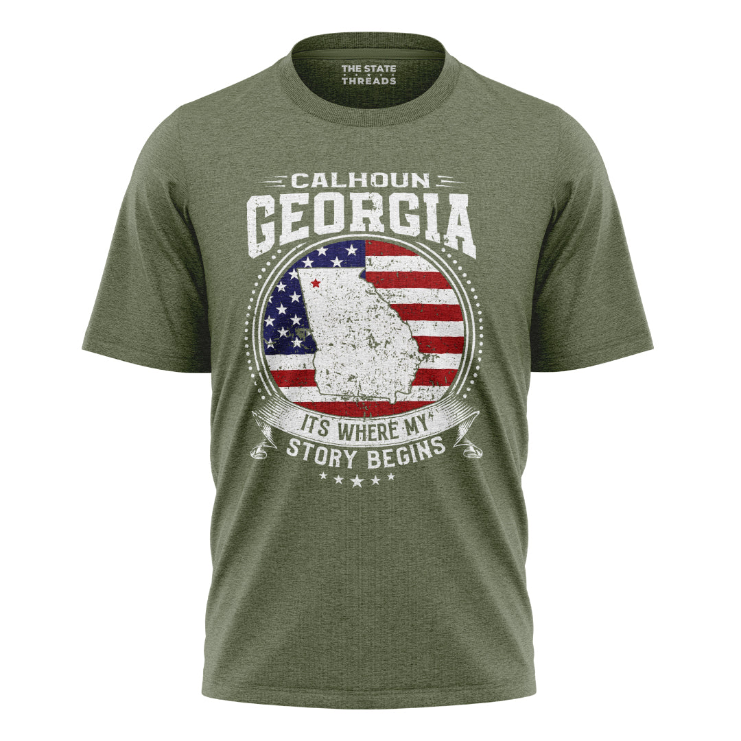 Calhoun Georgia Where My Story Begins Shirt