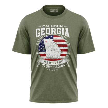 Calhoun Georgia Where My Story Begins Shirt
