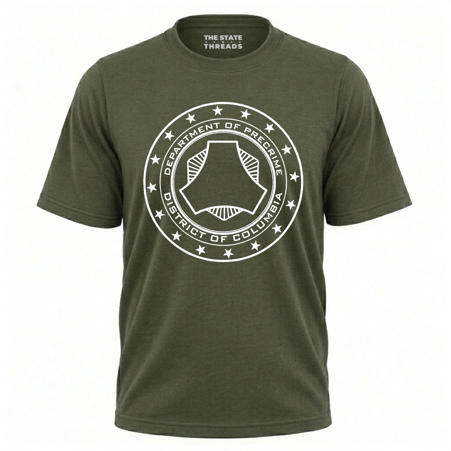 Department of Precrime District of Columbia Retro Sci-Fi Shirt