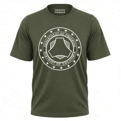 Department of Precrime District of Columbia Retro Sci-Fi Shirt