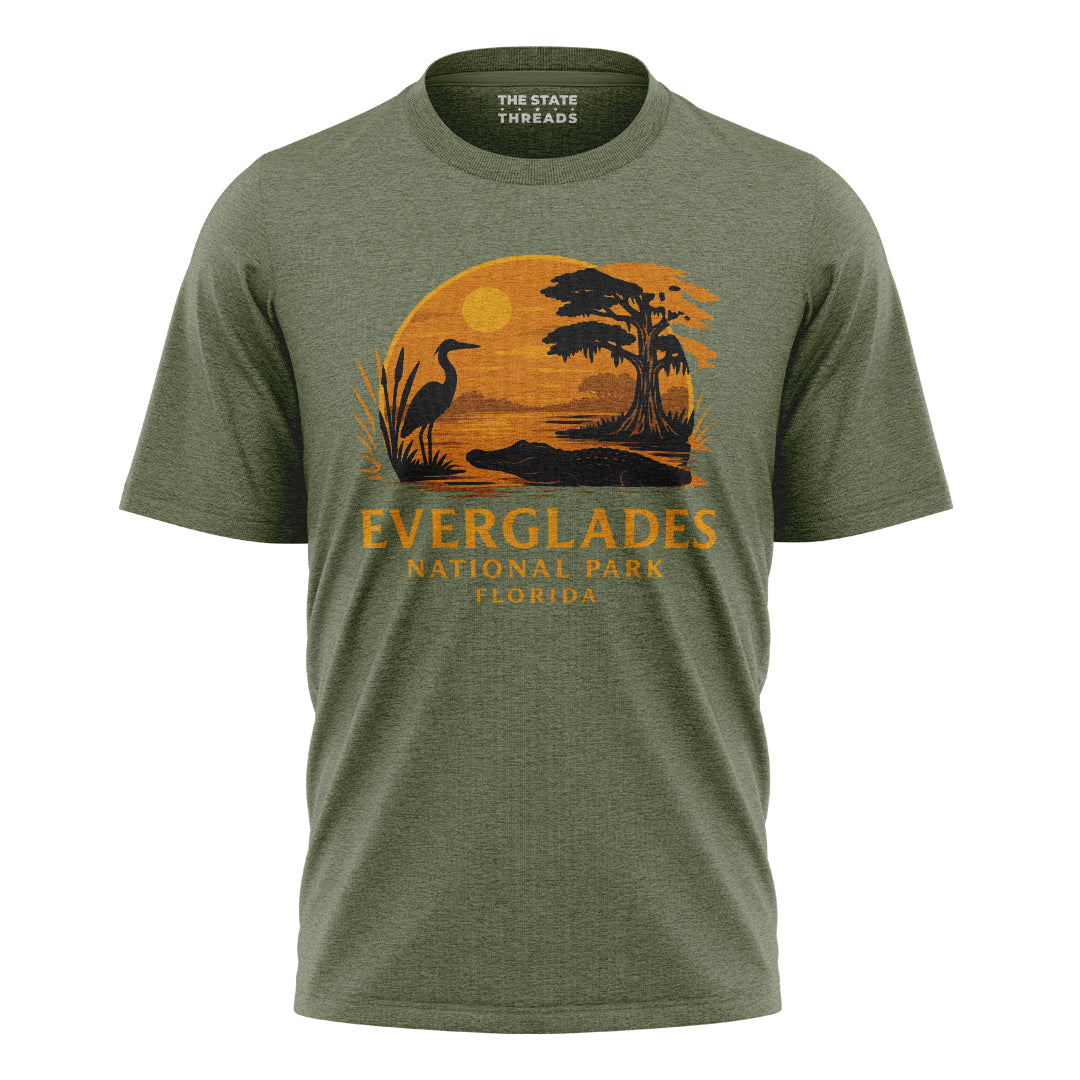 Everglades National Park Florida Vintage Wildlife Shirt