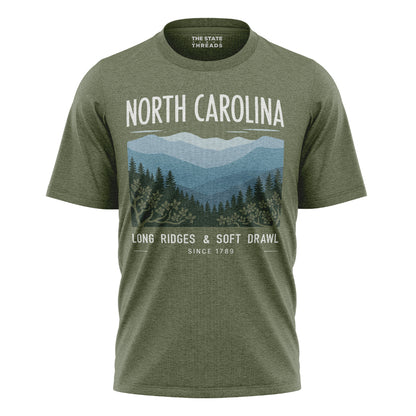 North Carolina Blue Ridge Long Ridges Soft Drawl Shirt