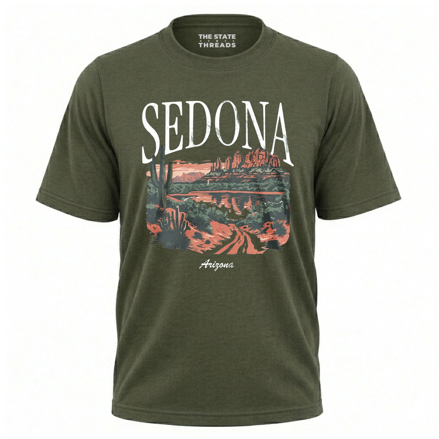 Arizona Sedona Desert Vintage Landscape Pride Shirt
