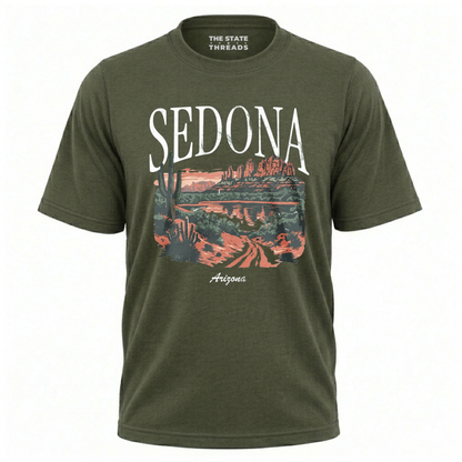Arizona Sedona Desert Vintage Landscape Pride Shirt