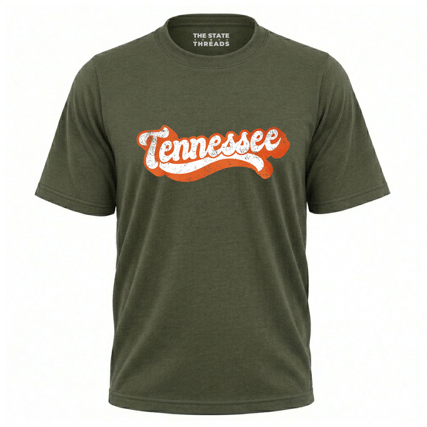 Tennessee Retro Orange Script Game Day Shirt