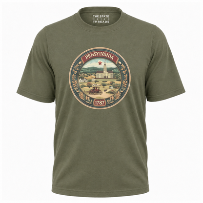 Pennsylvania 1787 Historic Landmark Mountain Shirt