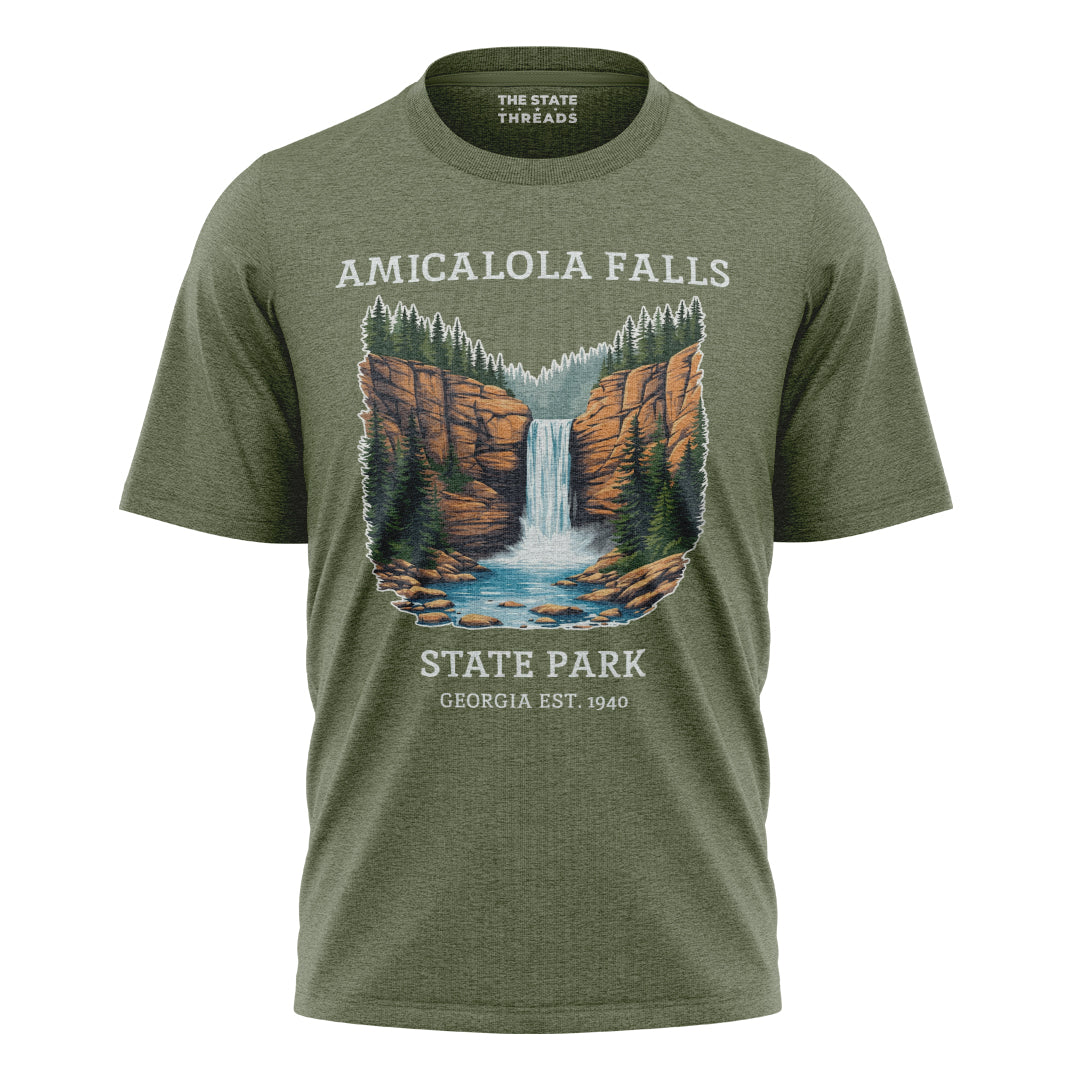 Amicalola Falls Georgia State Park Vintage Hiking Shirt