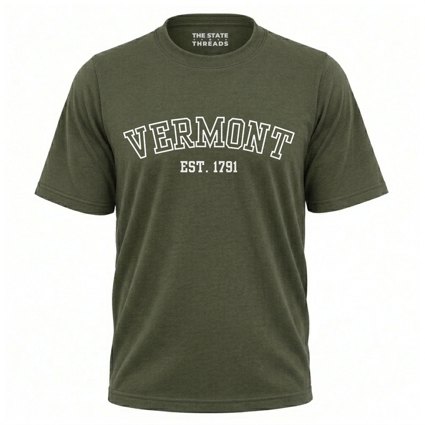 Vermont EST 1791 Varsity Style State Pride Shirt