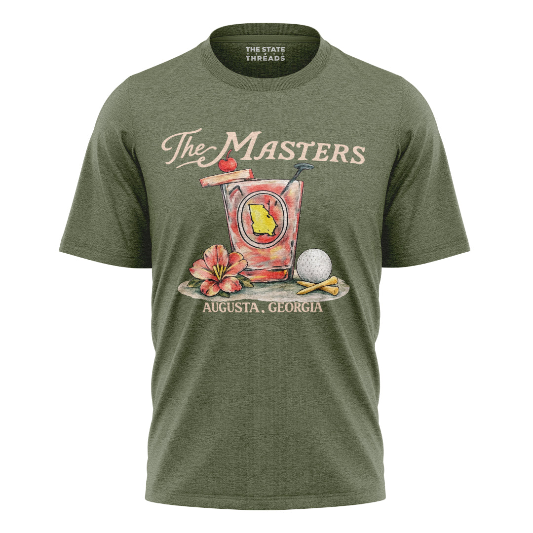 Augusta Georgia Masters Golf Azalea Shirt